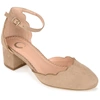 JOURNEE COLLECTION COLLECTION WOMEN'S WIDE WIDTH EDNA PUMP