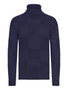 Nome Turtleneck Sweater In Blue