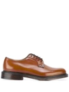 CHURCH'S SHANNON LEATHER DERBY SHOES,EEB0019XV11909266
