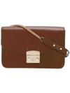 FURLA FURLA STUDDED STRAP BAG - BROWN,869158BBHV711900467