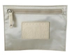 Wayfarer White Zippered Coin Holder Wallet In White