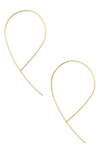 BAUBLEBAR ARIE THREADER EARRINGS,30873