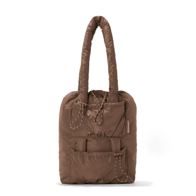 Dagne Dover Kal Drawstring Tote In Rye In Rye