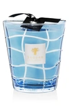 Baobab Collection Waves Glass Candle In Belharra