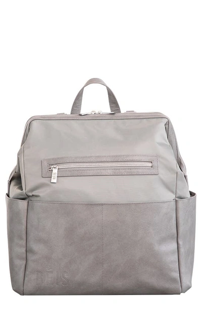 Beis The Backpack Diaper Bag In Grey