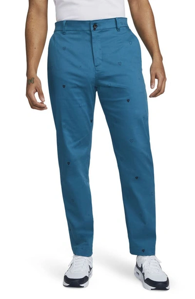 Nike Dri-fit Uv Men's Slim-fit Golf Chino Pants In Blue