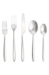 Fortessa Arezzo 20-piece Stainless Steel Flatware Set In Silver