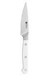 Zwilling Pro Le Blanc 4-inch Paring Knife In Silver