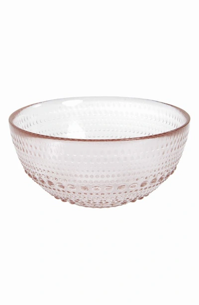 Fortessa Jupiter Set Of 6 Cereal Bowls In Pink