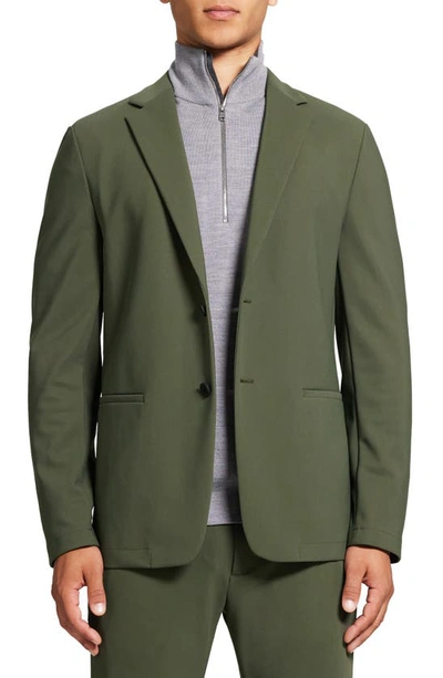 Theory Clinton Sport Coat In Branch Green - 0vc