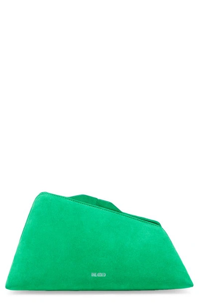 Attico Fluorescent Green "8.30 Pm" Oversize Clutch Bag In Fluo Green