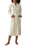 Coyuchi Gender Inclusive Air Weight™ Organic Cotton Robe In Undyed