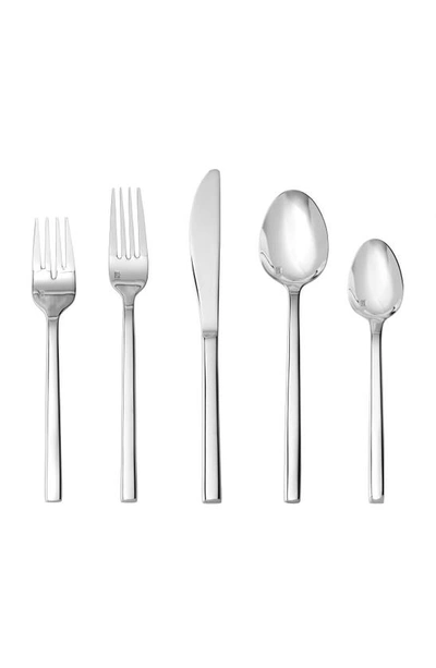 Fortessa Arezzo 20-piece Place Setting In Stainless Steel