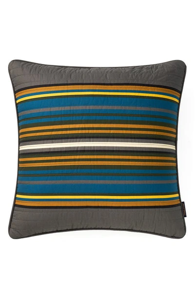 Pendleton Zion Stripe Accent Pillow In Grey Multi