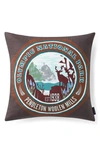Pendleton National Park Embroidered Accent Pillow In Gray