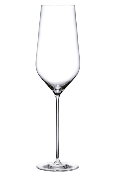 Nude Stem Zero Trio Champagne Glass In Clear