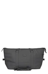 Duchamp Rubberized Duffle Bag In Black