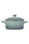 Le Creuset 8 Oz. Mini Round Cocotte In Sea Salt