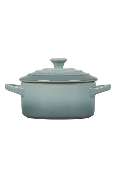 Le Creuset 8 Oz. Mini Round Cocotte In Sea Salt