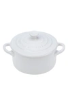 Le Creuset Mini Round Cocotte In Nocolor