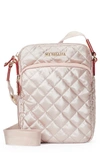 Mz Wallace Women's Metro Quilted Crossbody Bag In Light Rose