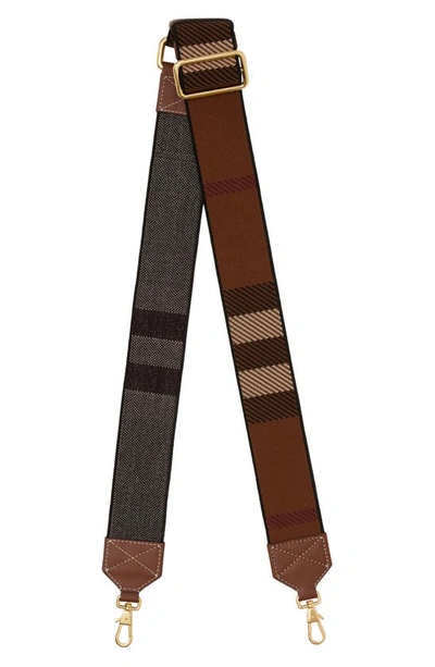 Leather Bag Burberry Strap For Bag B Clip Shoulder Bag In Hebden