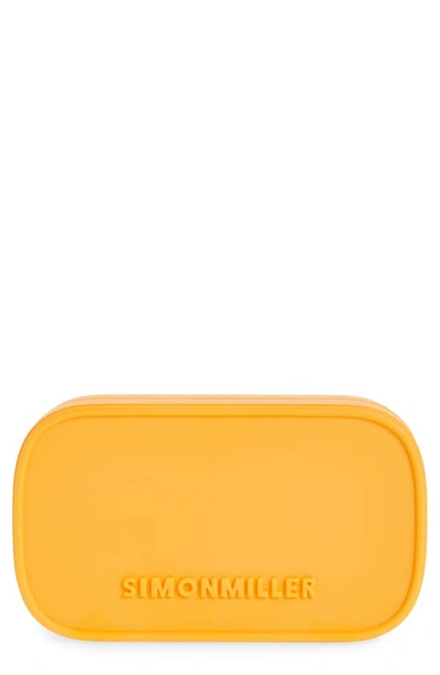 Simon Miller Pill Clutch In Tango Tangerine