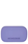 Simon Miller Logo Pill Clutch In Disco Purple