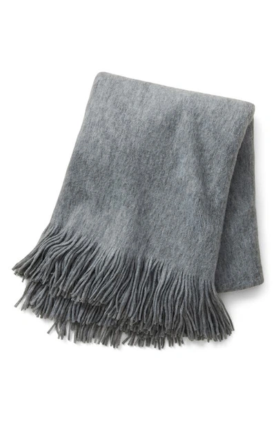 Upwest X Nordstrom The Softest Throw In Light Heather Grey