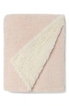 Ugg Ana Faux Shearling Throw In Petal