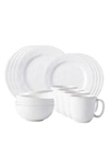 Juliska Puro Whitewash 16-piece Dinnerware Set In Whitewash