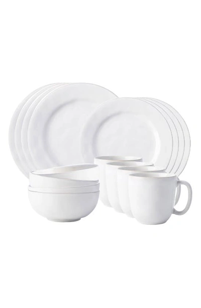 JULISKA PURO WHITEWASH 16-PIECE DINNERWARE SET