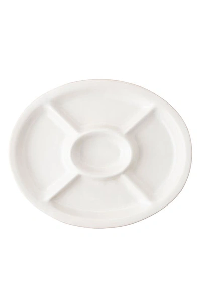 JULISKA PURO WHITEWASH CRUDITÉS PLATTER