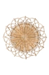 Juliska Provence Rattan Whitewash Placemat, Whitewash In Whitewash