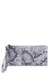 Hobo 'vida' Leather Clutch In Enchanted Floral