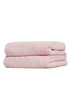 Apparis Brady Faux Fur Blanket In Blush