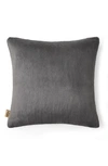 Ugg Lanai Faux Fur Pillow In Charcoal