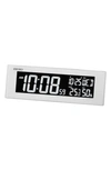 Seiko Color Changing Everything Led Clock In White