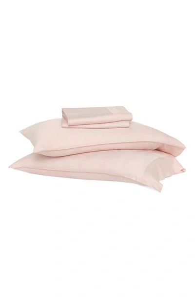 Buffy Breeze Eucalyptus Sheet Set In Blush