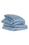 Buffy Breeze Eucalyptus Duvet Cover In Dark Blue