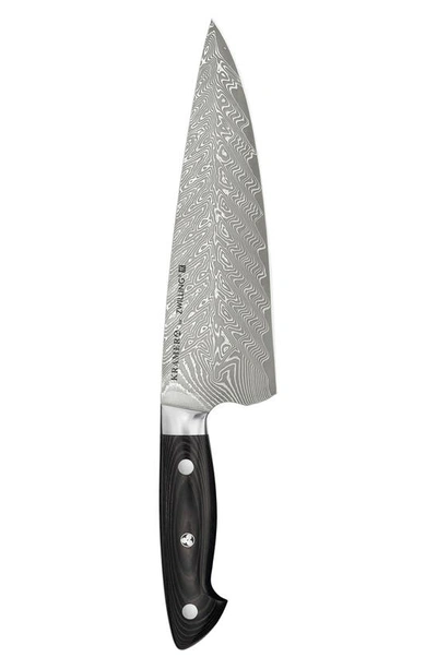 Zwilling Kramer Euroline Damascus Collection 8-inch Chef's Knife In Stainless Steel