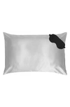 Night Silk Beauty Sleep Kit In Silver