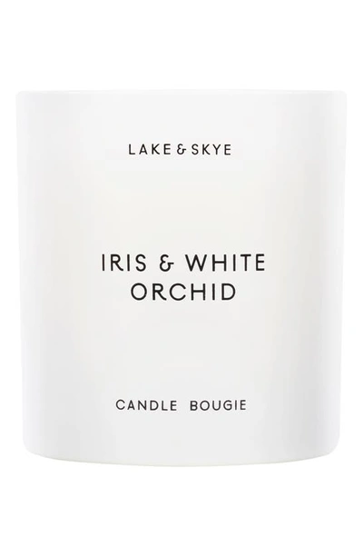 Lake & Skye Iris & White Orchid Candle