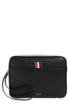 THOM BROWNE LEATHER DOPP KIT