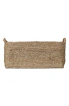 Will And Atlas Rectangular Jute Tray In Natural