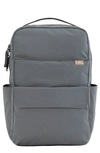 Red Rovr Babies' Roo Diaper Backpack In Grey