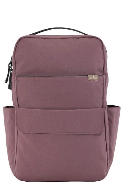 Red Rovr Babies' Roo Diaper Backpack In Mauve