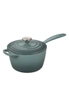 LE CREUSET SIGNATURE 2.25-QUART ENAMELED CAST IRON SAUCEPAN