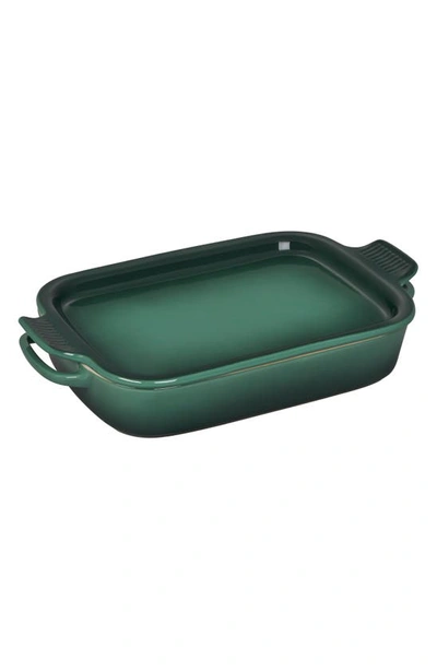 Le Creuset 2.75-quart Rectangular Dish & Platter Lid In Artichaut