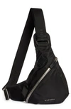 GIVENCHY GIVENCHY SMALL G-ZIP TRIANGLE SLING BACKPACK